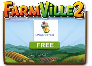 Farmville 2 FREE Power 10