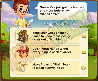 Farmville 2 Clean Sweep