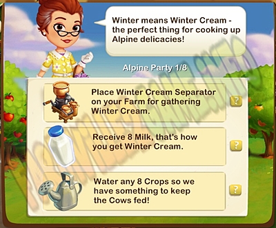 Farmville 2 Winter Cream is Coming