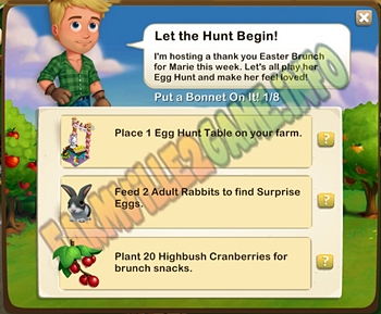 Farmville 2 Let the Hunt Begin