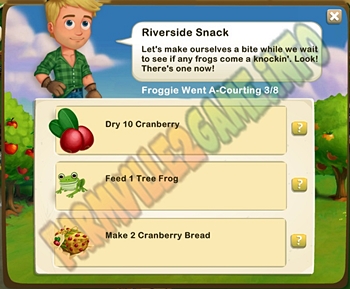 Farmville 2 Riverside Snack