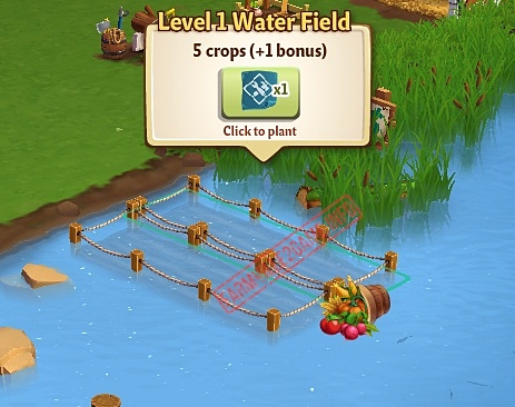 Level 1 Water Fields