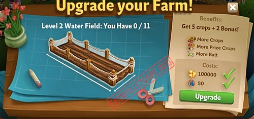 Level 2 Water Fields