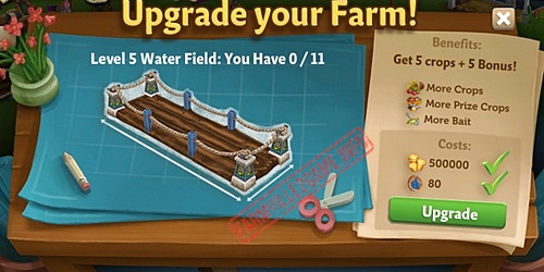 Level 5 Water Fields